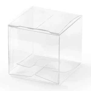 Petites boîtes pour cadeaux pour invités transparentes