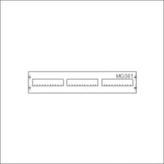 ABB 2CPX041652R9999 Inbouwunit leer 150 mm