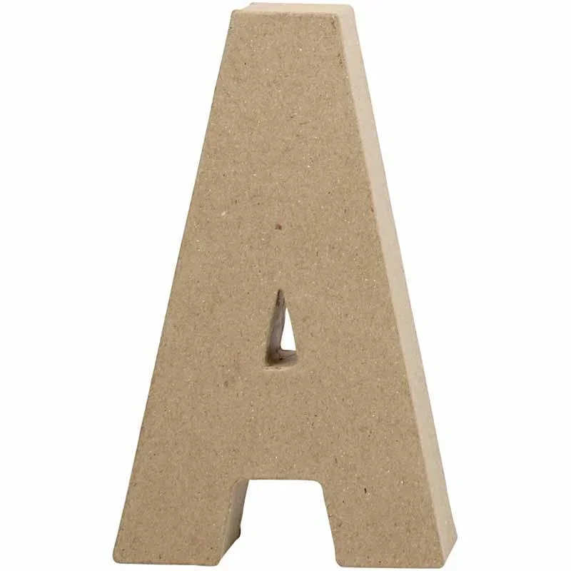Letter, A, H: 20,5 cm, W: 11,8 cm, thickness 2,5 cm