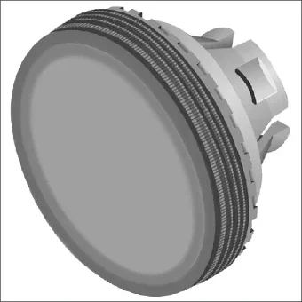 EAO 84-7111.700 Lens Drucktaster/signaallamp