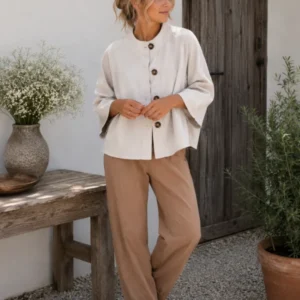 Jacke Jessamy - Beiger Babycord