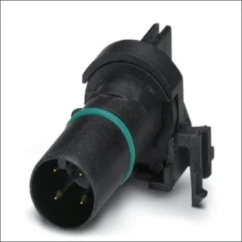 PHOENIX 1436660 Ronde connector, veldzijdig confectioneerbaar (industrieconnector)