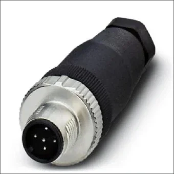 PHOENIX 1542965 Ronde connector, veldzijdig confectioneerbaar (industrieconnector)