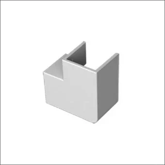 UNEX 73236-04 Verticaal hoekstuk Leitungskanal 60 mm