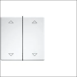 ELTAKO 30000986 Bedienelement / Zentralplatte Schalterprogramm 55 mm