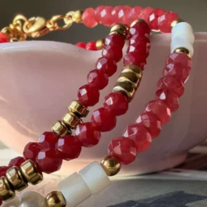 Armband Sarabella Berry – Set mit 3 Stück