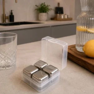 Eiswürfel 4 Stk - STAINLESS STEEL