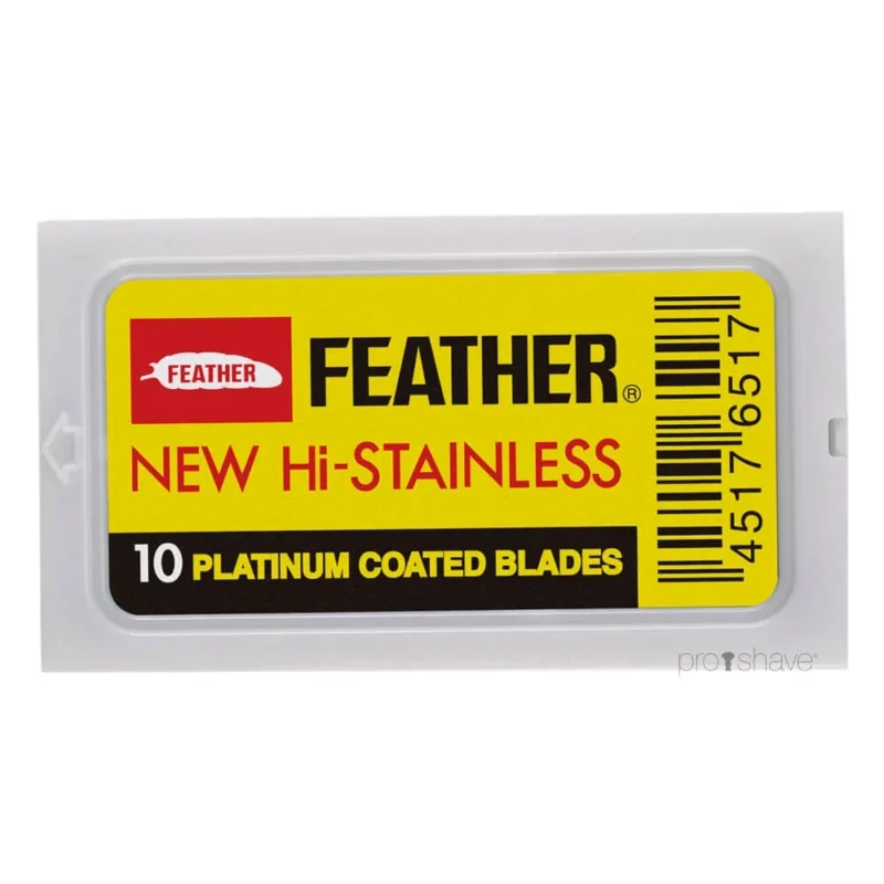 Neu Hi-Stainless DE-Barberklingen, 10 Stück.