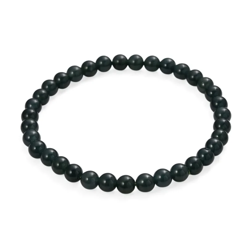 ALLE ERSTE MAL AAA Natürlicher Olmek Jadeit Armband Flexibles (18-19 cm) ca. 55,00 ct.