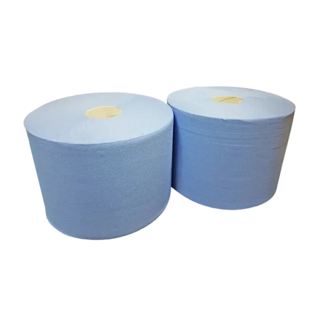 Industry Cleaning Roll 2 ply 26cm 190m blue (2 pcs)
