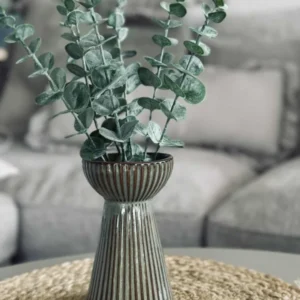 Hyazinthenvase VIGA - Grau / Braun