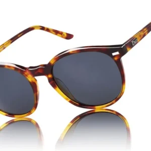 Damen Retro Polarisierte Sonnenbrille UV400 Vintage Acetat Rahmen