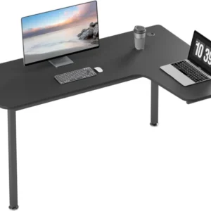 Eckschreibtisch Gaming Tisch 155x110cm L-Form PC Computertisch