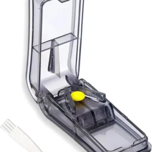 Tablettenteiler für große und kleine Tabletten mit Aufbewahrungsfach
