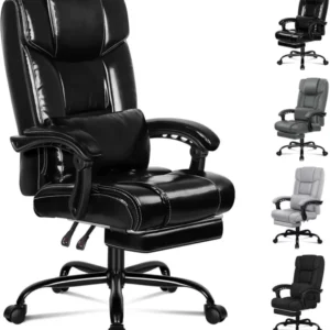 Ergonomischer Bürostuhl mit verstellbarer Lendenwirbelstütze, hoher