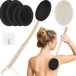 URAQT Eincremehilfe 7-teiliges Set mit austauschbaren Pads