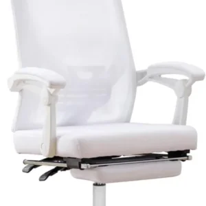 Ergonomischer Bürostuhl Mesh mit Fußstütze Kopfstütze