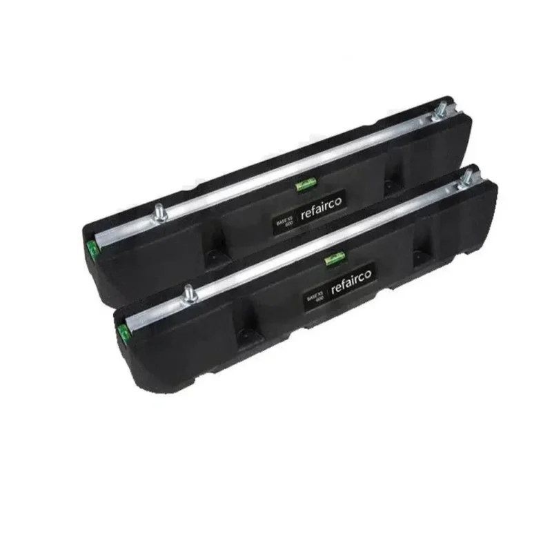 Refairco - Bodenkonsole 2x Dämpfungssockel aus SBR-Kautschukgranulat 250 - 1200mm