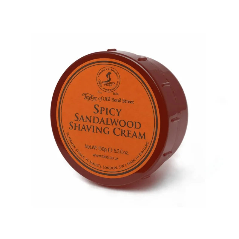 Rasiercreme, Spicy Sandelholz, 150 g