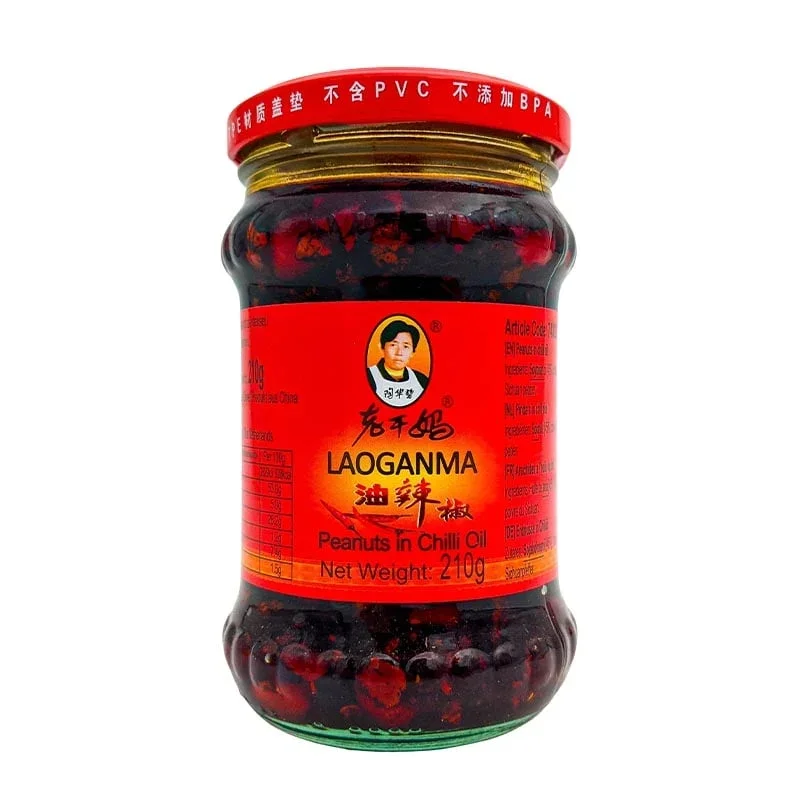 Erdnüsse in Chiliöl, Lao Gan Ma 210g