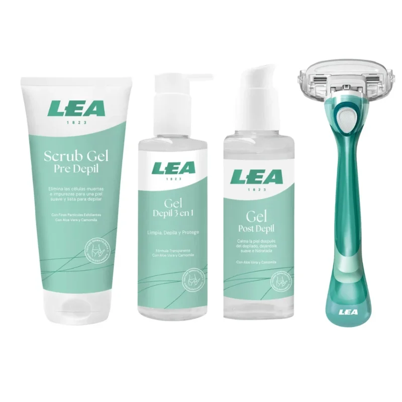 LEA Produkte und Rasierer für die Beinrasur