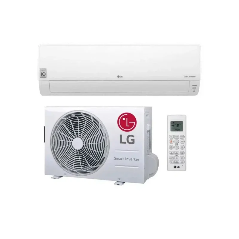 LG - Klimaanlage Set 2,5 kW - 6,6 kW Wandgerät DELUXE Wi-Fi DC09RK NSJ / DC09RK UL2 - inkl. UV Lampe