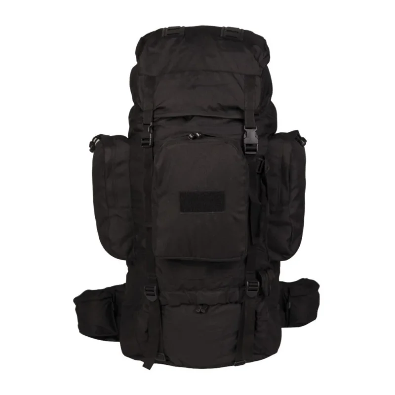 Mil-Tec - Recom Rucksack 88L // Schwarz-Lange Patrouille-Mil-Tec-GearFreak.de-1