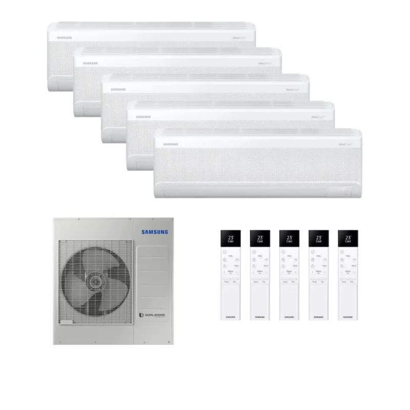 Samsung Multisplit Wandgerät WindFree ELITE S2 Klimaanlage für 5 Räume