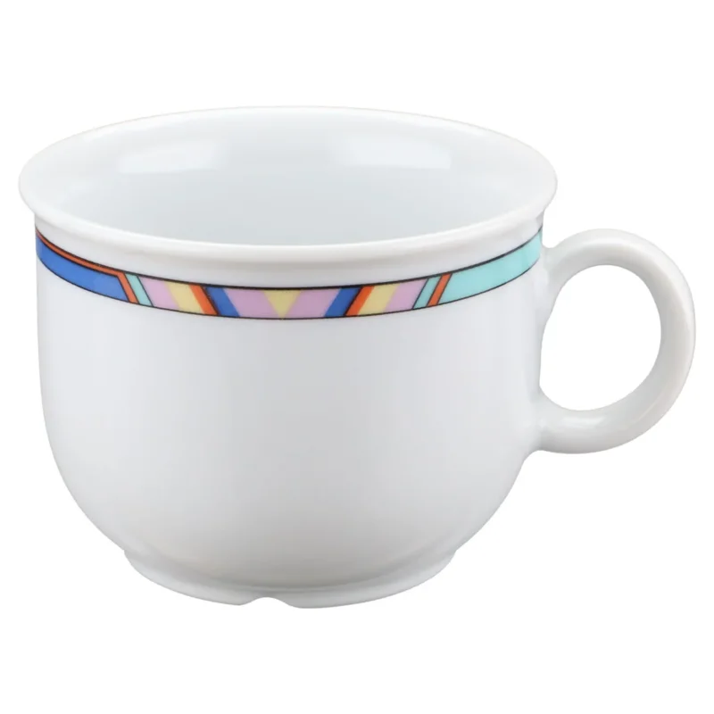 Kaffeetasse eingekerbter Standring