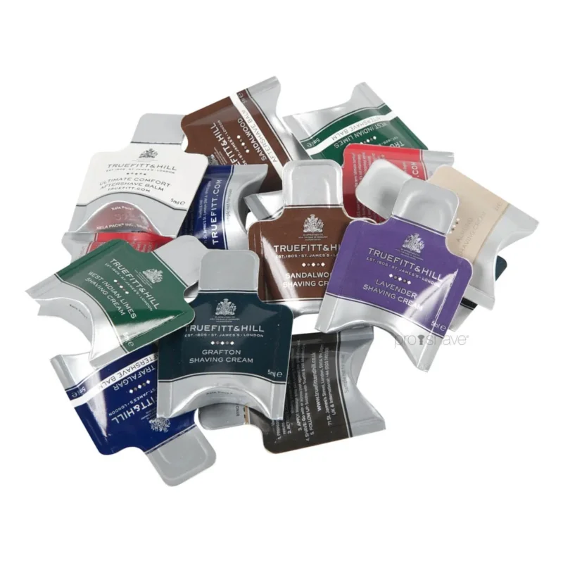 Probenpackung, Rasiercreme & Aftershave-Balsam