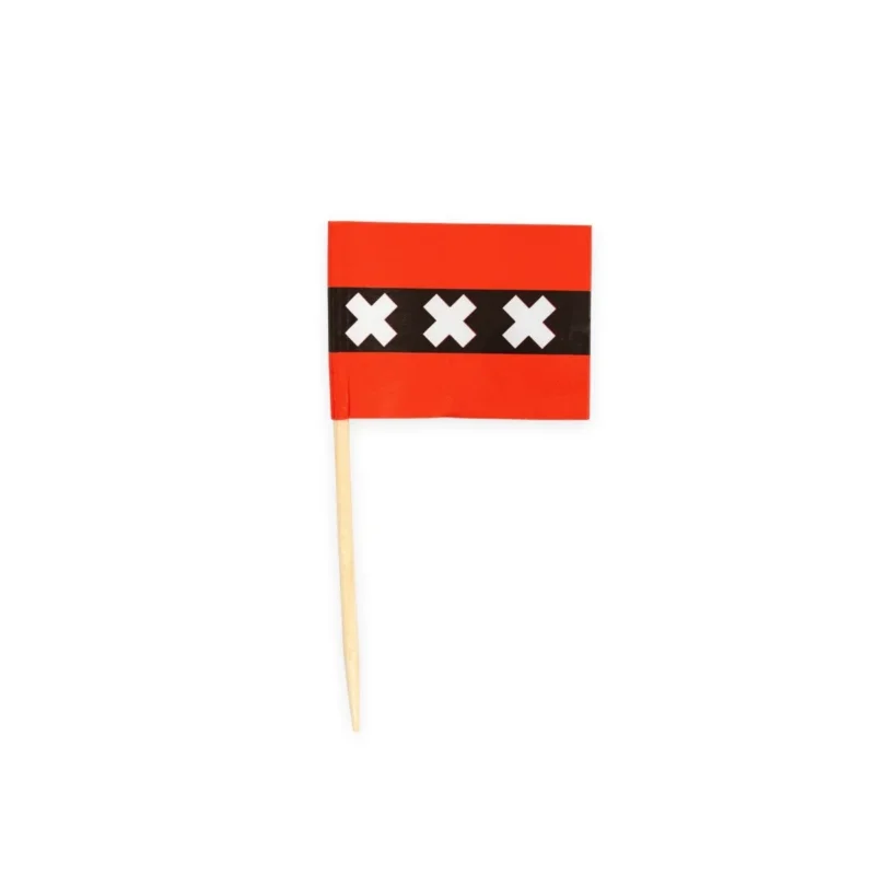 Amsterdam Cocktailprikkers Amsterdam 6cm 50st van WeFiesta koop je bij Partywinkel