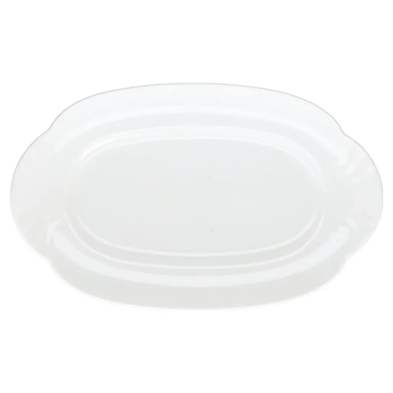 Beilagenplatte / Unterteller für Sauciere Villeroy & Boch Arco weiß II. Wahl