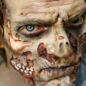 Zombie-Wunden als Abziehbild mit Wasser Premium