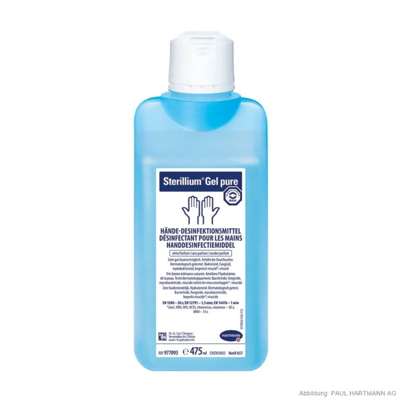Sterillium Gel pure 475 ml – Händedesinfektion ohne Duftstoffe