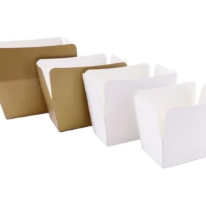 Bonbon box matte gold 7x6x12,5cm 375 grams (75 pcs)