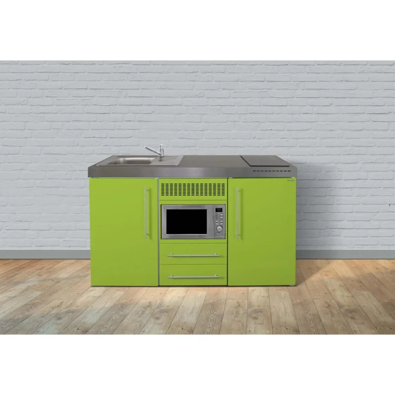 Stengel - Mini-Küche Miniküche Premiumline MPMGA150KSMWGKFreBli Grüner Apfel