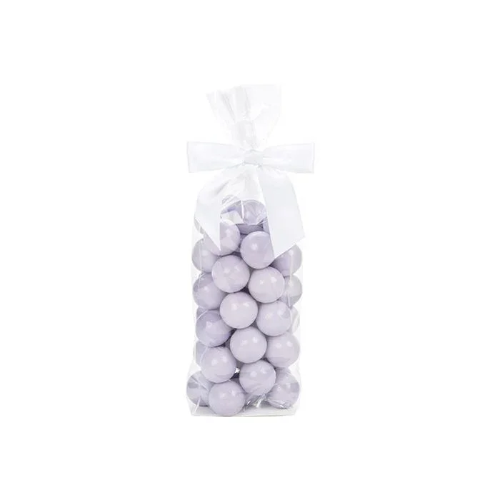 Block Bottom Bags Super Clear 7x5.1x25.4cm with paper insert