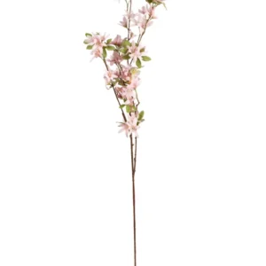 Fleurs de jasmin artificielles pour mariage roses sur tige