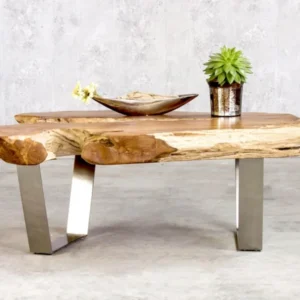 couchtisch-massivholz-teak-mit-edelstahl