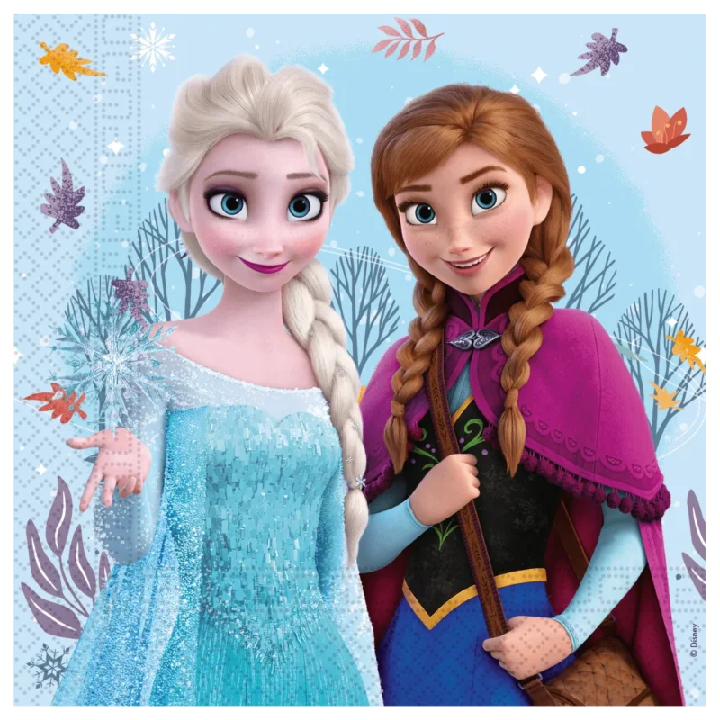 Frozen Servetten 33cm 20st van Procos koop je bij Partywinkel