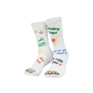 Grappige Sokken Gebroken Been van Paper Dreams koop je bij Partywinkel