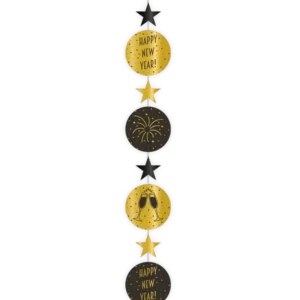 Hangdecoratie Happy New Year 120cm van Paper Dreams koop je bij Partywinkel