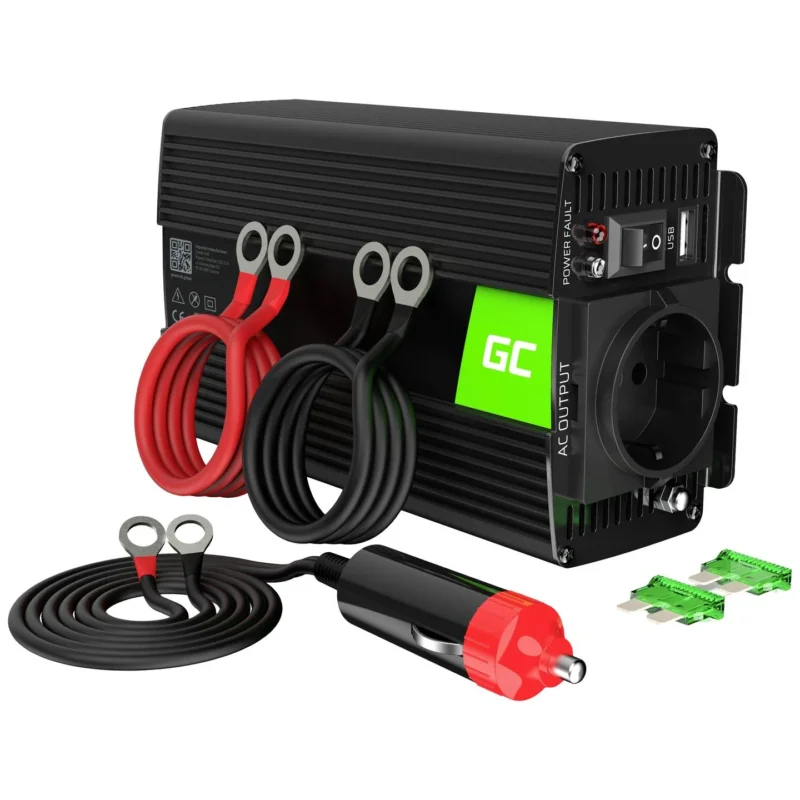 Green Cell Wechselrichter INV16 500W 12V 230V Reine Sinuswelle Stromversorgung - 5903317226901