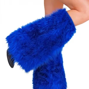 Jambières à poils pour adulte bleu marine