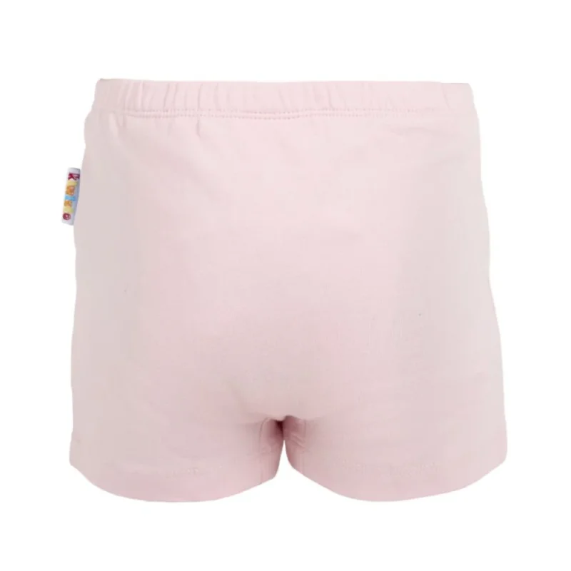 Frontalansicht der Vorderseite der Kiwisto Kids ActivePants V2 rosa.