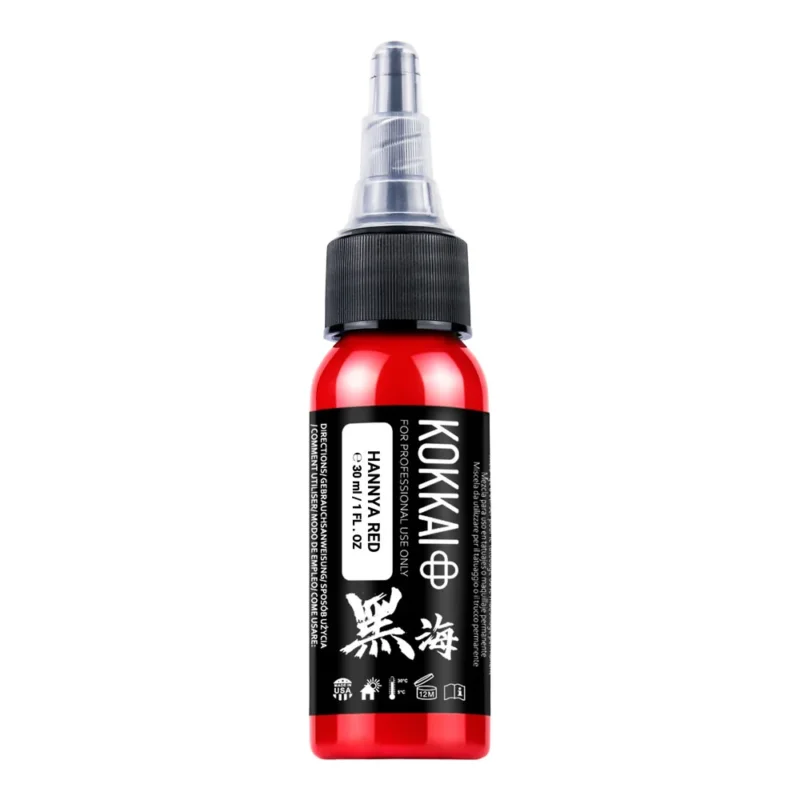 Kokkai Sumi Ink - Hannya Red (15m) Rote Tattoofarbe