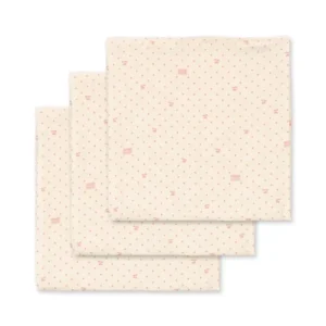 Konges Sløjd Hydrofiele Doek Gots Cherry Dot 3St koop je bij Babywinkel