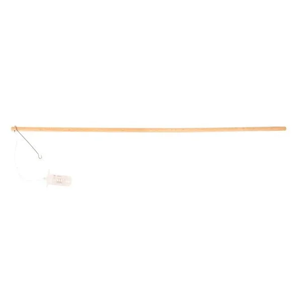 Lampionstok – Elektrisch – Hout/Plastic – Lengte 50 cm van Riethmueller koop je bij Partywinkel
