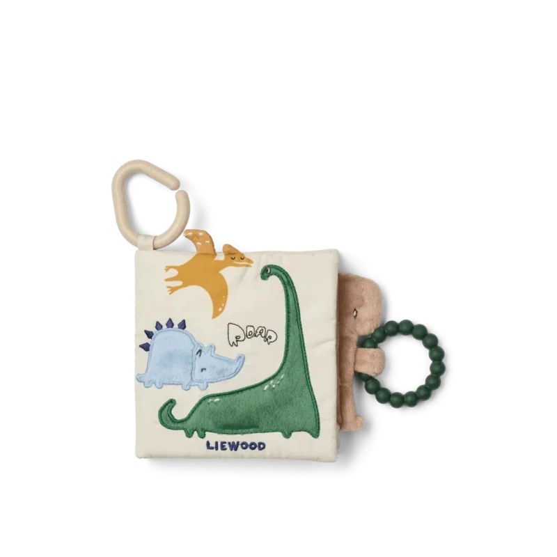 Liewood Baby Boekje Fey Dino Roar / Dove Blue koop je bij Babywinkel