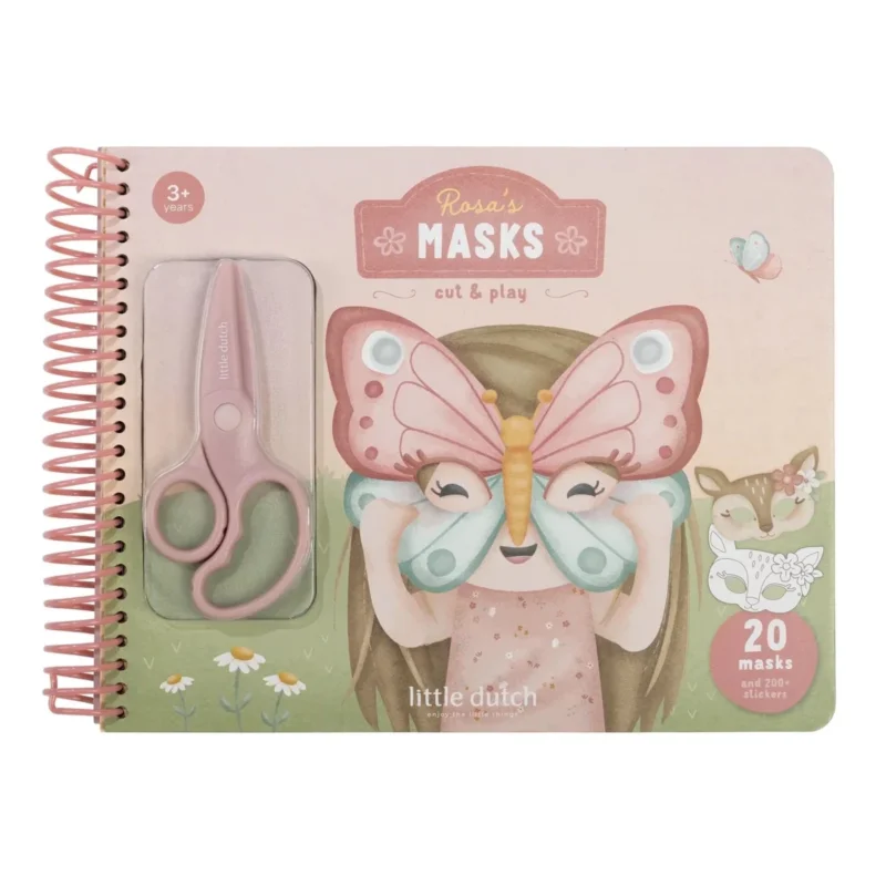 Little Dutch Knutselpakket Maskers Rosa koop je bij Babywinkel
